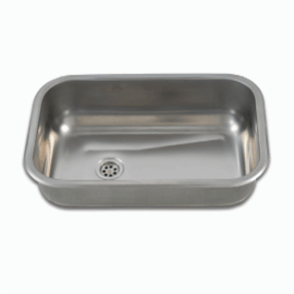 PILETA SIMPLE AISI 52x32x15 Ap