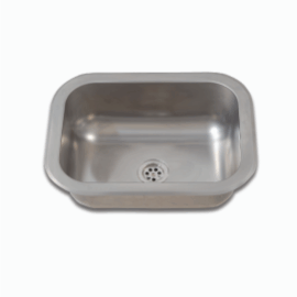 PILETA SIMPLE AISI 27x37x15