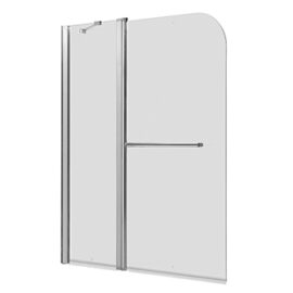 MAMPARA PIAZZA 120X140 PAÑO FIJO+MOVIL