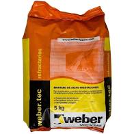 PEGAMENTO WEBER REFRACT x 10 KG